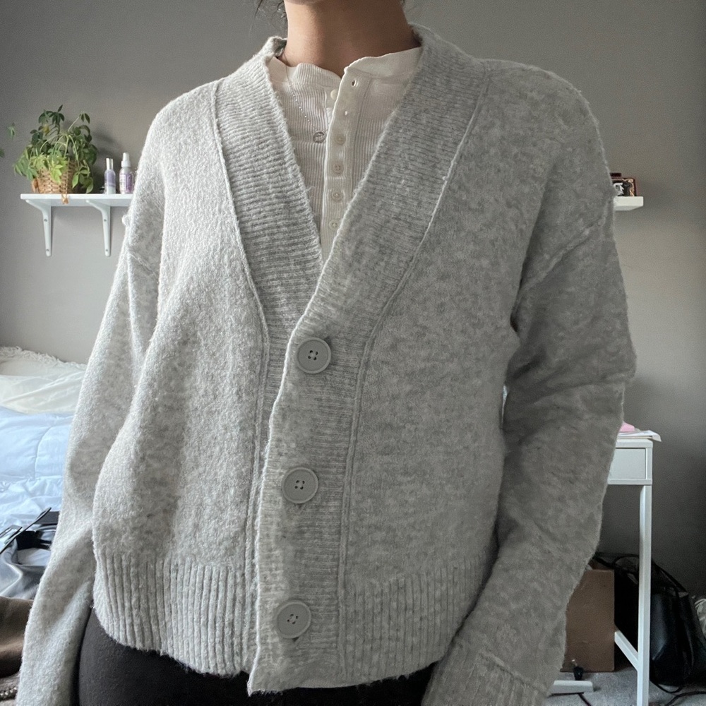 Light Gray Cardigan